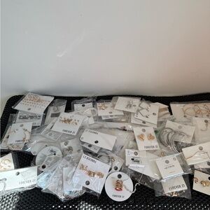 Forever 21 Gold and Silver Jewelry Set